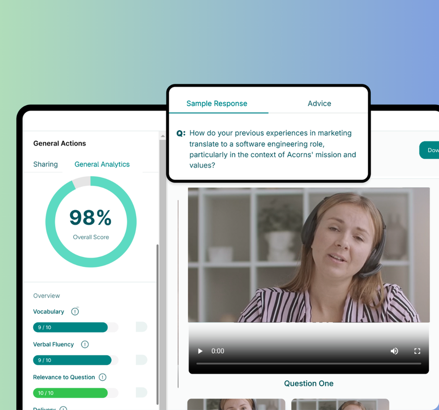 Greenhouse track interviewer RSV Ps UI