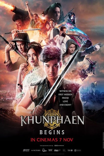 Khun Phaen Begins (2019) Dual Audio Hindi ORG 480p HDRip x264 AAC 400MB ESub