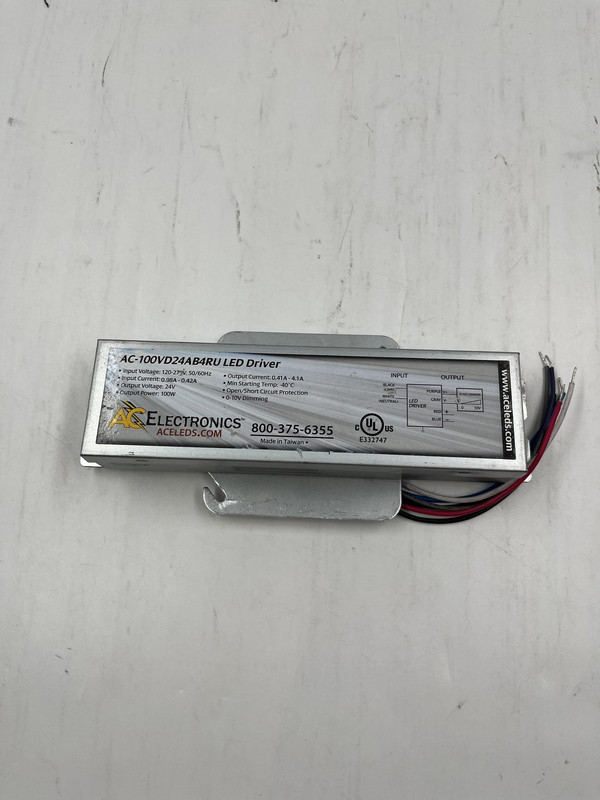 AC ELECTRONICS AC-100VD24AB4RU LED DRIVER DIMMABLE 24V 10-100W