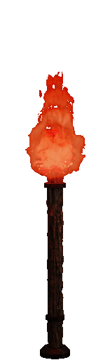 Deco-Short-Torch-Red