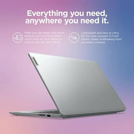 Una persona utilizando la Lenovo IdeaPad para una videollamada.