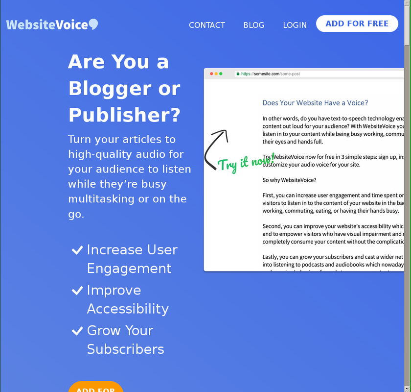 website