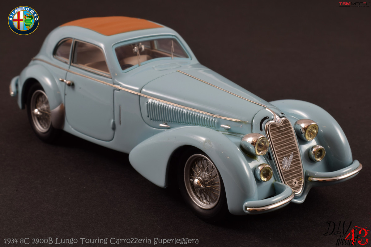 Alfa Romeo 8C 2900B Lungo Touring Carrozzeria Superleggera TSM Blue (7)