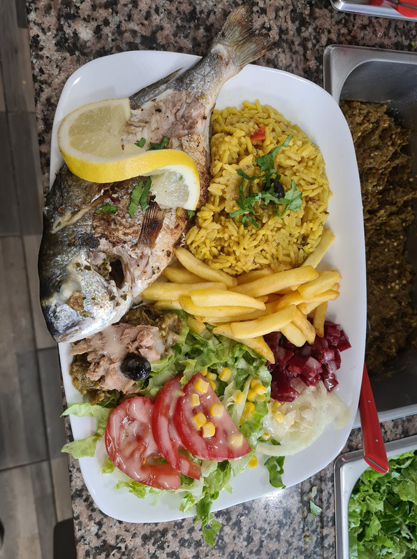 daurade grillé