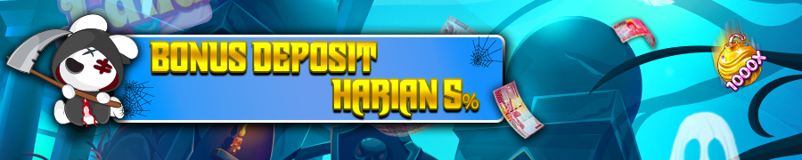 BONUS DEPOSIT HARIAN 5%