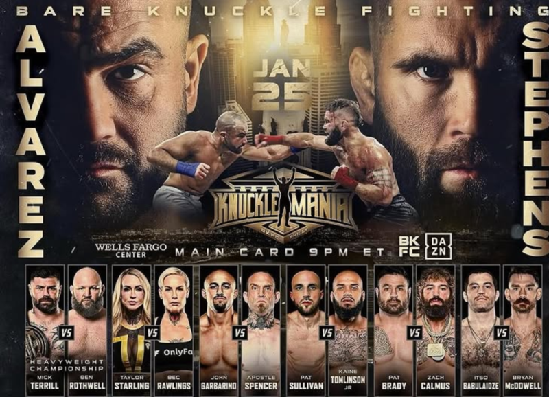 KnuckleMania V: Едно от най-силните събития в историята на BKFC е този уикенд