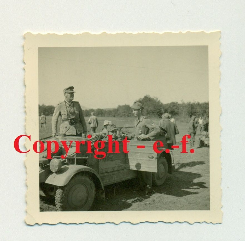 FOTO - 97.JÄGER-DIV. - 204.Jäg.Rgt. - Kommandeur