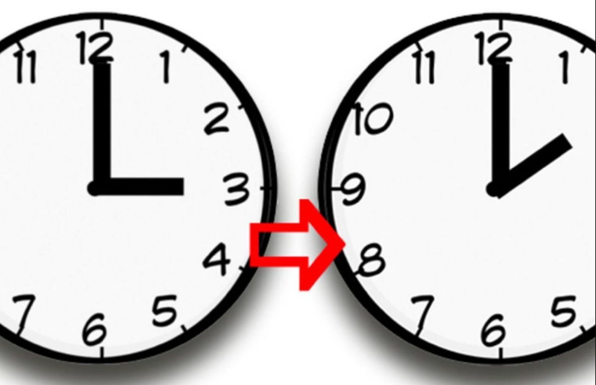 cambio orario da ora legale a ora solare lancette orologio