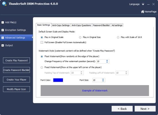 ThunderSoft DRM Protection 4.7