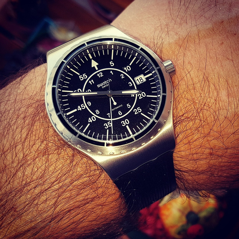 Swatch Sistem51 Irony Sistem Arrow (YIS403)  (1)