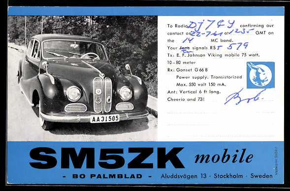 AK Stockholm Auto BMW 502 Barockengel Luxus Limousine