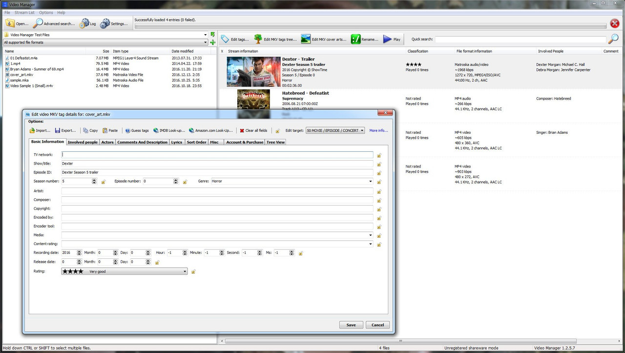 3delite Video Manager 1.2.122.152