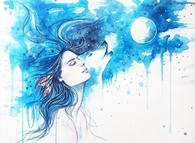 Paint a Dreamy Portrait with Watercolor