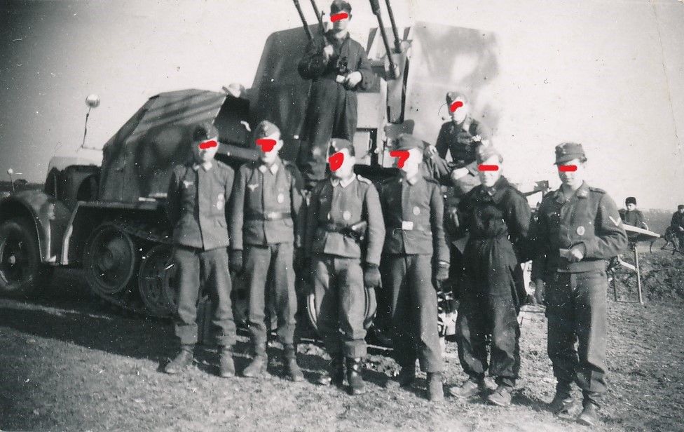 Panzer Flak Halbkette 8 Tonner gepanzert Fallschirmjäger 1944
