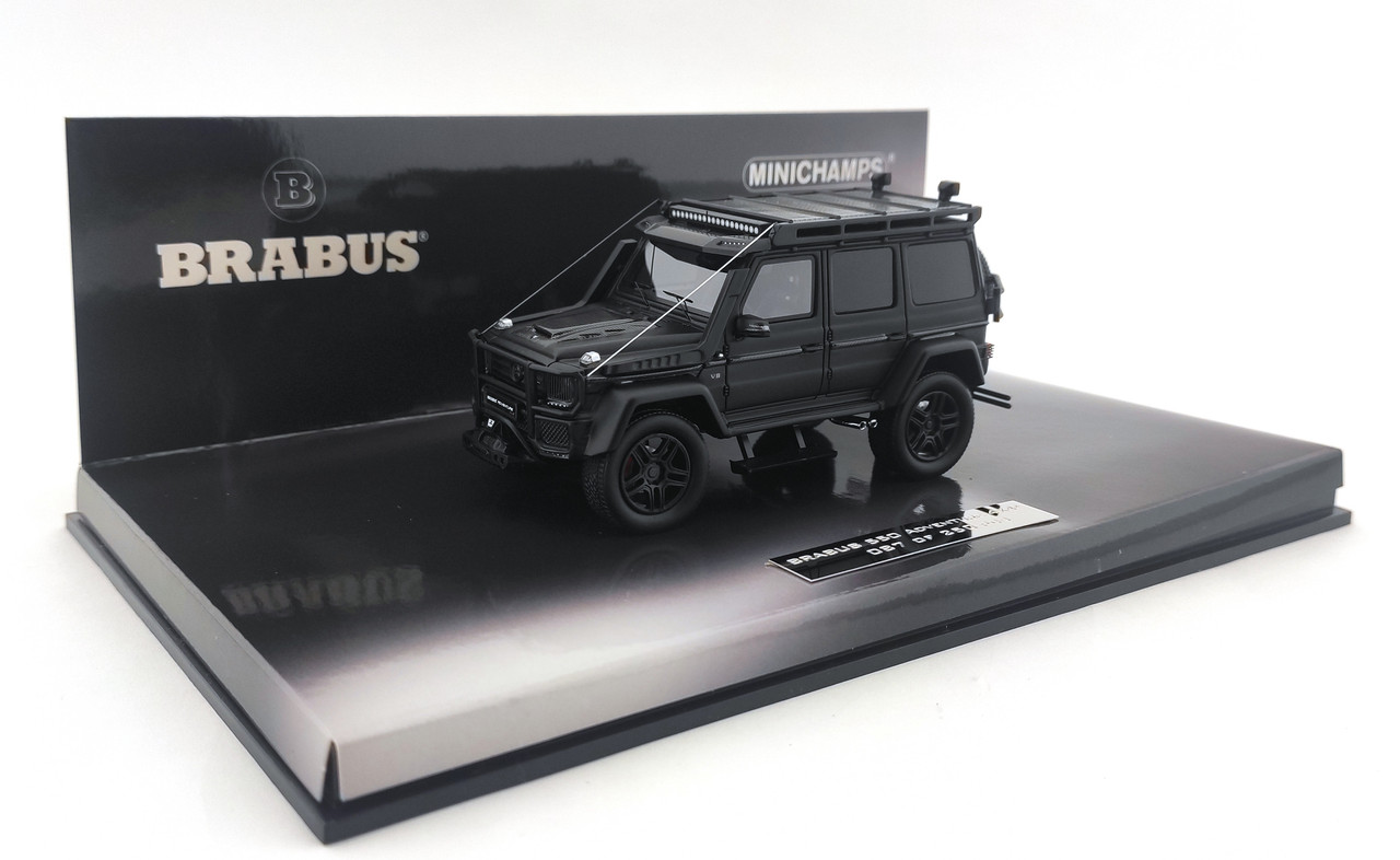 MB Brabus 550 Adeventure 4X4² G 500 4X4  2017 black  (1)