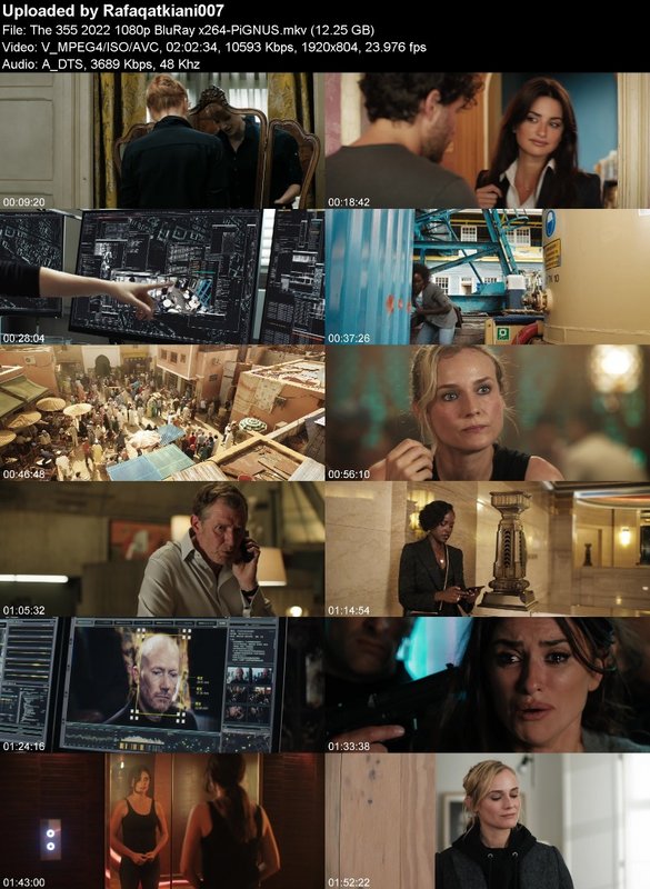 The 355 2022 1080p BluRay x264-PiGNUS
