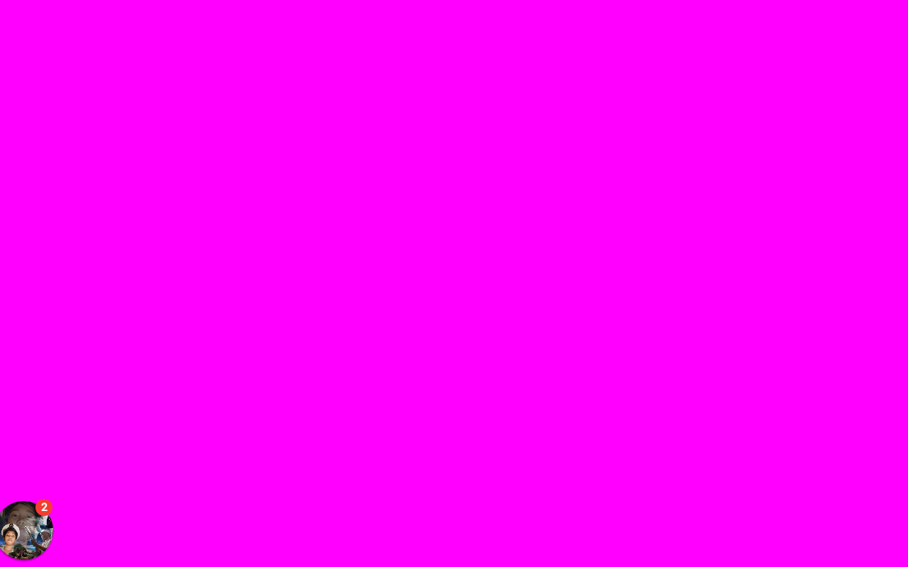 pink screen