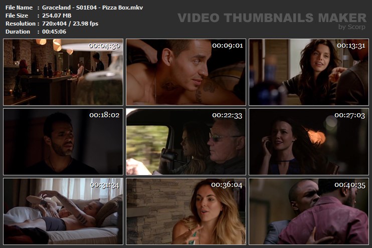 Graceland - S01E04 - Pizza Box.mkv