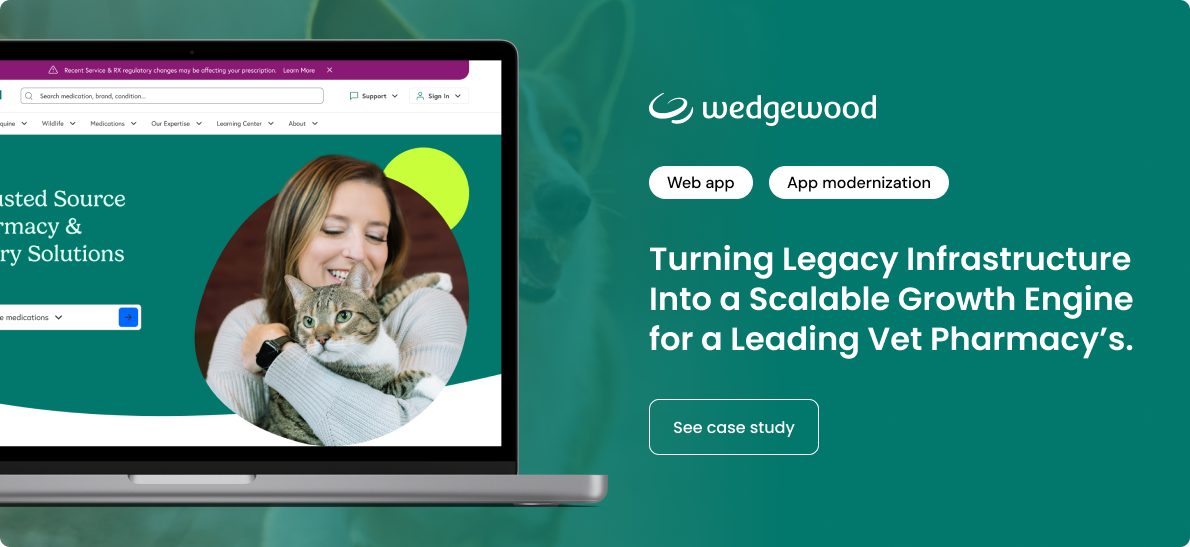 Cheesecake Labs partnered with Wedgewood