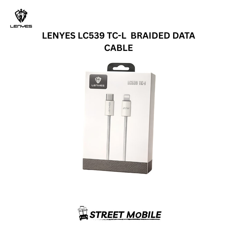LENYES LC539 TC-L  BRAIDED DATA CABLEG thumbnail 2