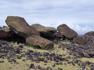Isla de Pascua - Chile - Blogs de Chile - Vaihu-Ahu Akahanga-Rano Raraku-Ahu Tongariki-Te Pito Kura-Ahu Nau Nau-Anakena (5)