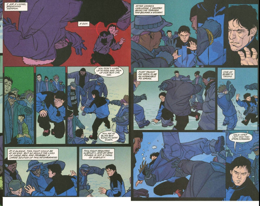 H2H-CQC with eyes closed