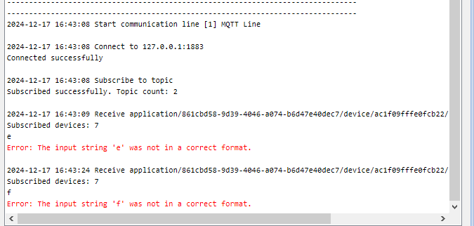 line error
