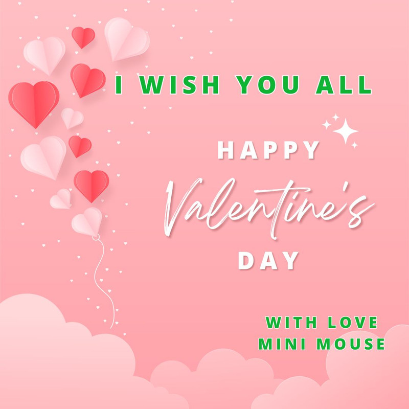 Happy Valentine's Day Hearts Balloon Instagram Post (2)