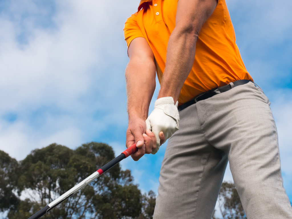 Proper golf grip