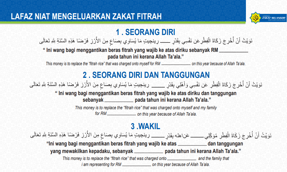 Selangor zakat simpanan Perlukah Bayar