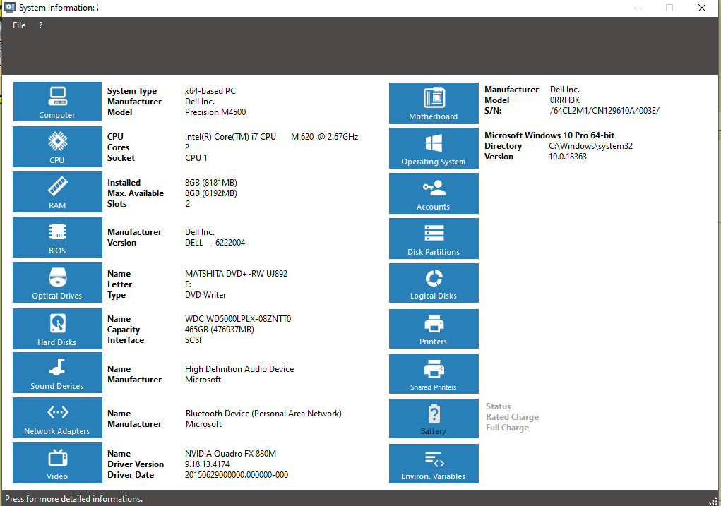 GrecTech Sysinfo 4.0.0.3 SYSInfo