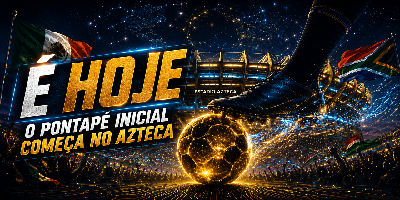 A Copa do Mundo FIFA 2026 chega hoje: o pontapé inicial de uma edição histórica que promete reescrever o futebol global.