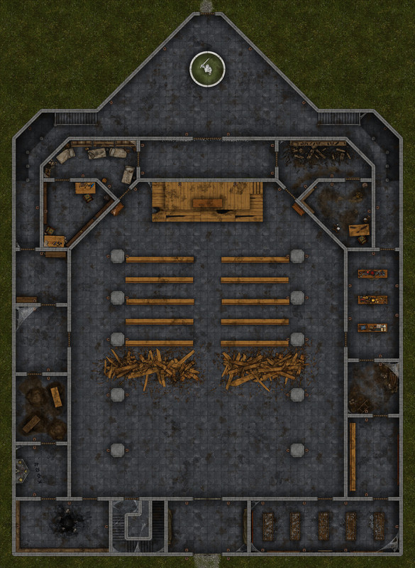 Bastion ground grid