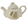  Brownish Tea pot 