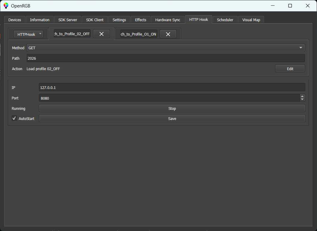 Open RGB HTML Hook Example