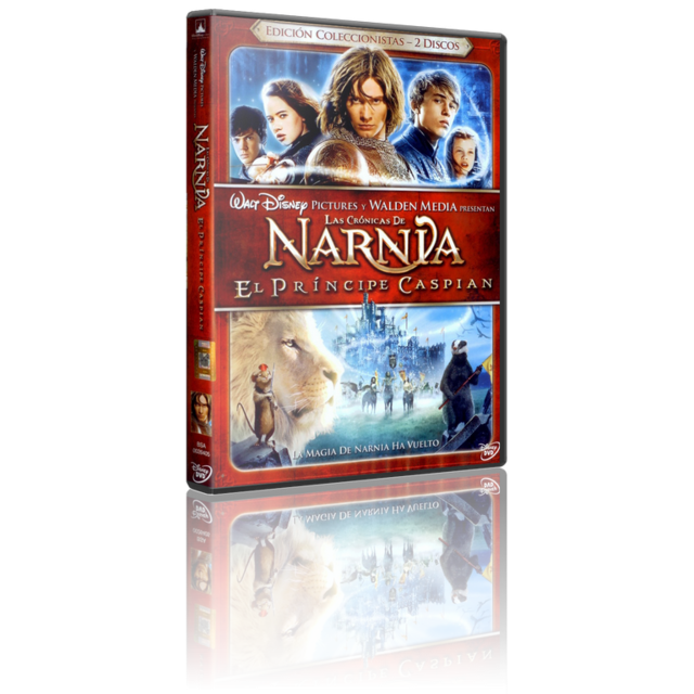 Portada - Las Crónicas de Narnia: El Príncipe Caspian [E.C.][2xDVD9 Full][Pal][Cast/Ing/Por][Sub:Varios][Fantástico][2008]