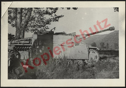 Sturmgeschütz mit Seitenschürze
