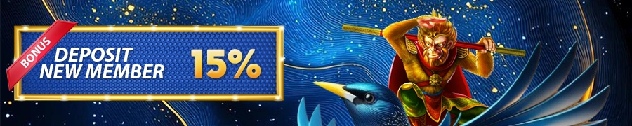 Bonus New Member 15% Semua Games & Harus Wajib Claim ( Tidak Berlaku Untuk TOGEL ) ( DEPOSIT PULSA TIDAK BOLEH BET TOGEL JUGA )
