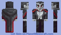 Dracula (1931, colorized) Minecraft Skin