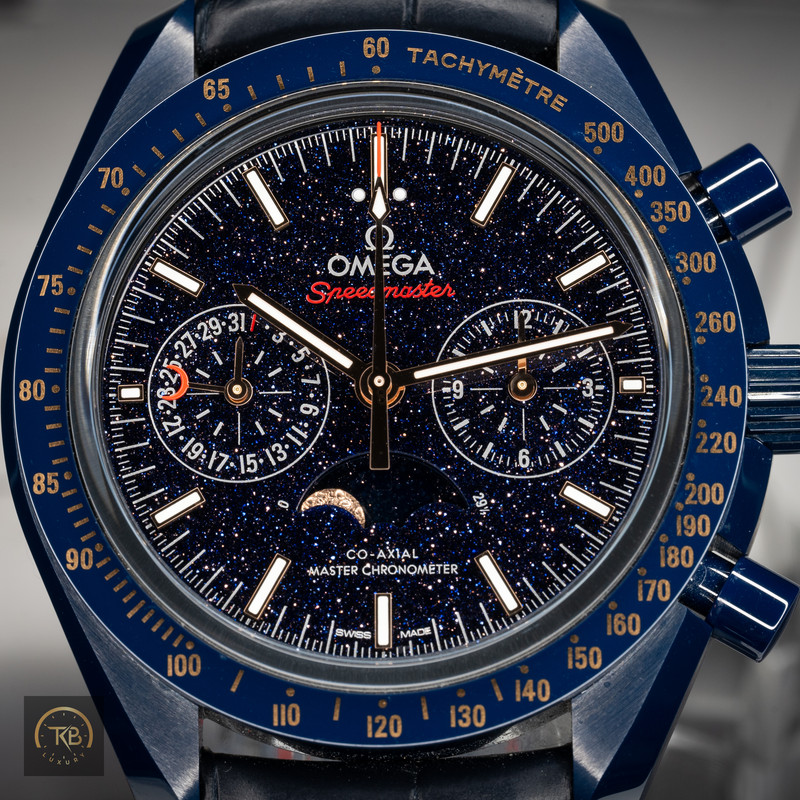 Omega Speedmaster Moonphase Blue Side of the Moon - Image 5