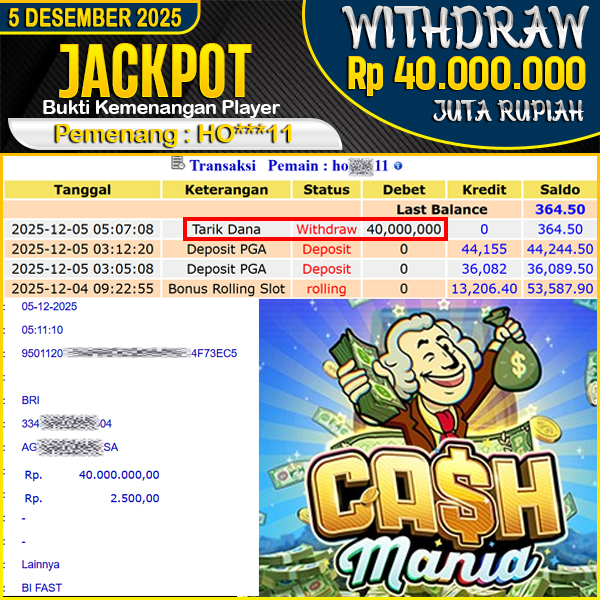 jackpot-slot-pg-soft-cash-mania-wd-rp-40000000--dibayar-lunas-di-joyotogel