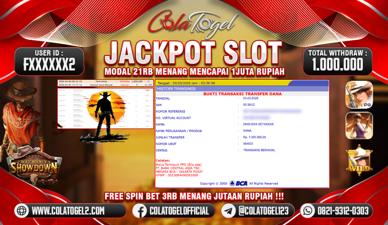 JACKPOT SLOT GACORR!!