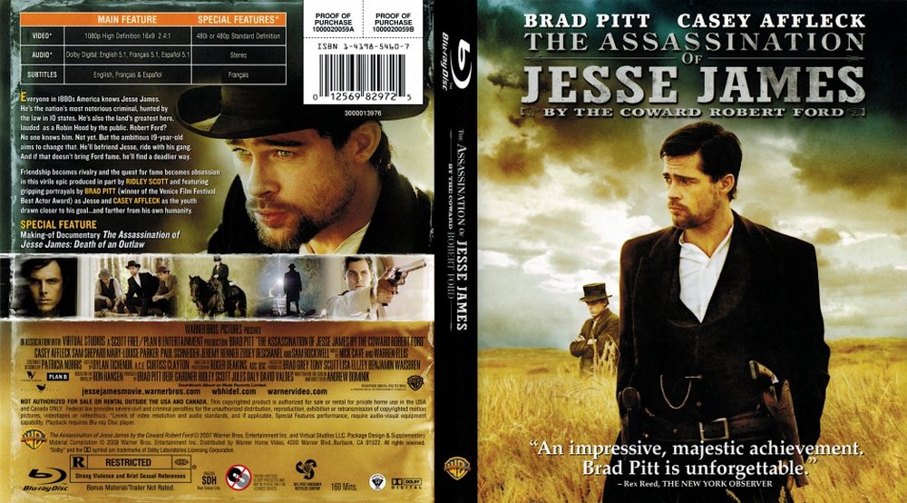 Re: Zabití Jesseho Jamese zbabělcem Robertem Fordem (2007)