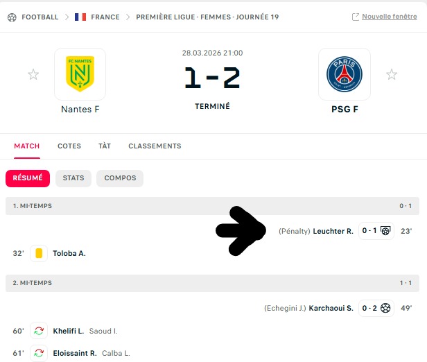 Capture d écran 29 3 2026 15736 www flashscore fr