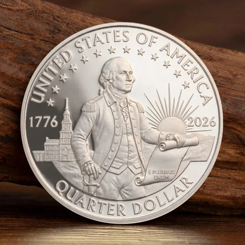 その他 Commemorative Coins 1776–2026 America 250th Anniversary Commemorative Washington Coin
