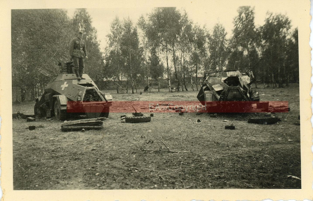 Kämpfe Polen Polska SdKfz 222 SdKfz 250 Panzersp