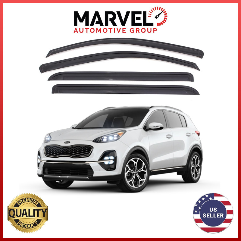 Amazon.com: Safe Smoke Window Visor Sun Rain Vent Guard 4 Pcs Set Out  Channel Visor Compatible with Hyundai Elantra (Elantra 2017~2018 Smoke) :  Automotive