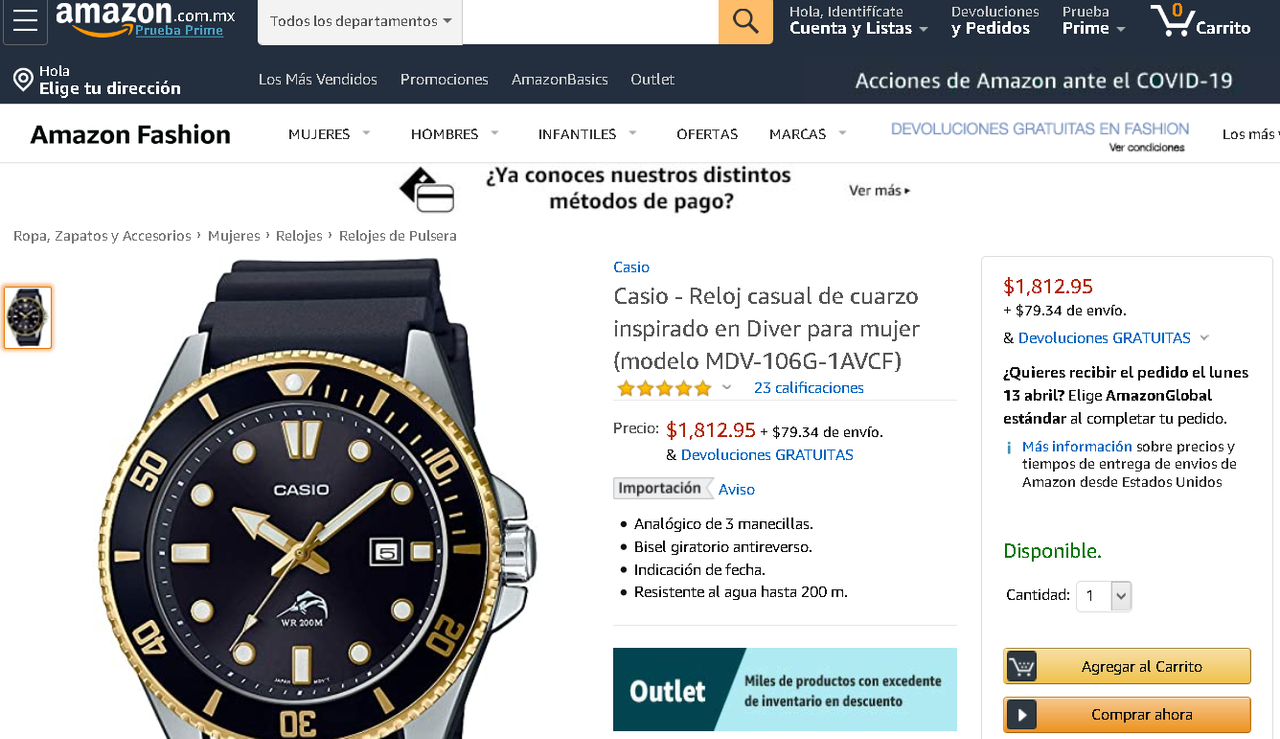 Screenshot_2020-04-06 Casio - Reloj casual de cuarzo inspirado en Diver para mujer (modelo MDV-106G-