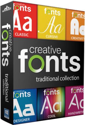 Summitsoft Creative Fonts Collection v2020.1
