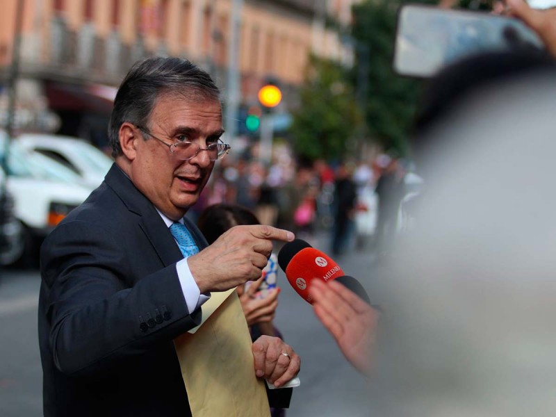 Marcelo Ebrard está a favor de la Guardia Nacional, no de la militarización